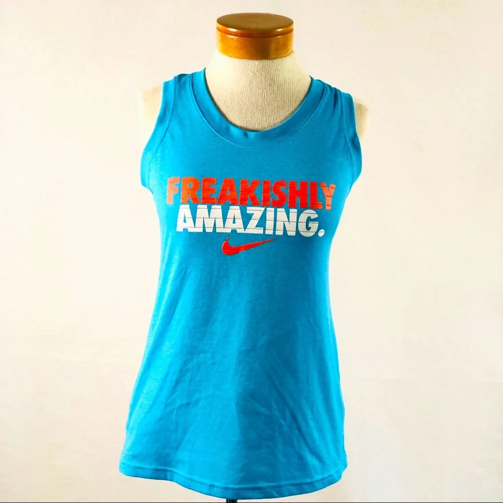 Nike Dri-Fit “ Freakishly Amazing” Tank Top Size Small